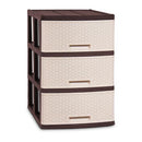 Jolly Drawer Spring Rattan 799-3Layer