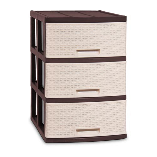 Jolly Drawer Spring Rattan 799-3Layer
