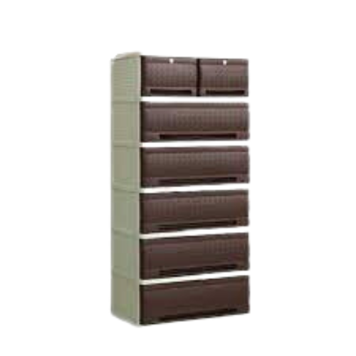 Zooey Drawer Native Rattan 2002-6Layer