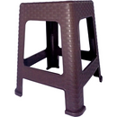 Sanyo Stool Rattan Square 201 Brown