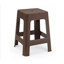 Zooey Stool Rattan Square 251-A Brown