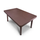 Jolly Table Rattan 2060 36"x60" 8 Seater Brown