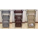 Nikko Rack Basket Wagon With Wheels 003-4 4Layer