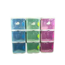 Uniglobal Dish Cabinet Floral Mini 8809-MC3 3Layer